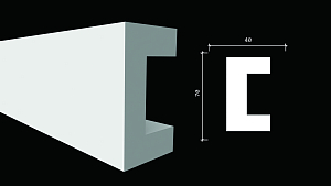 Молдинг DD614