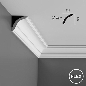 Карниз гибкий CX100F Orac Decor