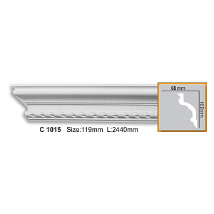 Карниз с орнаментом C1015 (2,00 м)