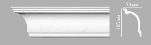 96263 плинтус Decomaster (105х70х2400мм)