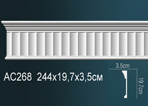 AC268 молдинг с орнаментом Perfect Decor