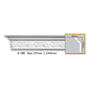 Карниз с орнаментом C126 (2,00 м)