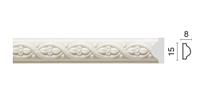 130-7W молдинг (размер 15х8х2400)