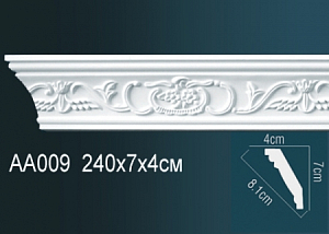AA009F карниз гибкий Perfect Decor