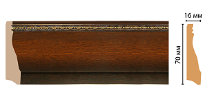 Плинтус напольный Decomaster 195-51 (95x14x2400)