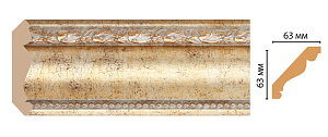 Карниз Decomaster 146-553 (размер 63х63х2400)