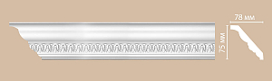 95350 плинтус Decomaster (75*78*2400)