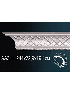 AA311 карниз с орнаментом Perfect Decor