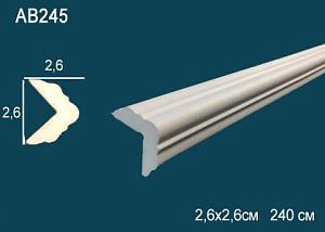 AB 245 карниз гладкий Perfect Decor