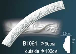 B1091 круговой молдинг Perfect Decor