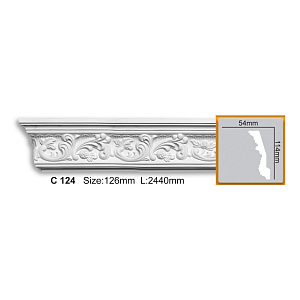 Карниз с орнаментом C124 (2,00 м)