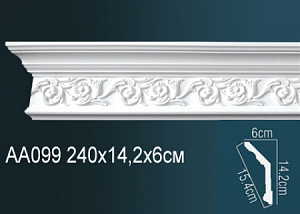AA099 карниз с орнаментом Perfect Decor