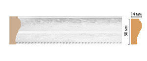 Молдинг Decomaster 101-16 (размер 30х14х2400)
