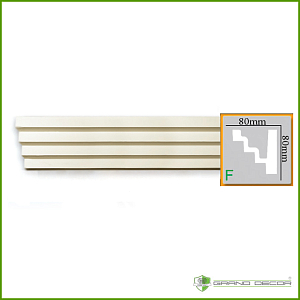 Карниз с гладким профилем P887 FLEXI (2,44 м)