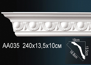 AA035 карниз с орнаментом Perfect Decor
