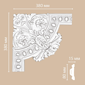 98703-1 угол Decomaster (380*380*40мм)