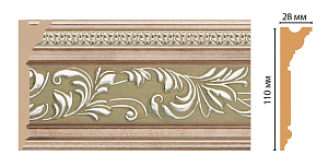Карниз Decomaster D225-59ДМ (110*29*2400мм)