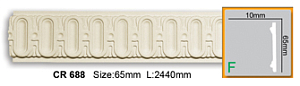 Молдинг с орнаментом CR688 FLEXI (2,00 м)