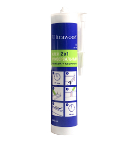 Клей ULTRAWOOD универсальный 2в1 260 мл
