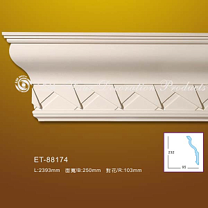 Карниз с орнаментом ET-88174 Lih Haur
