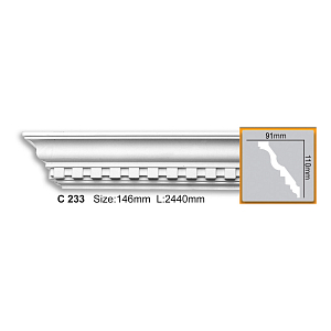 Карниз с орнаментом C233 (2,00 м)
