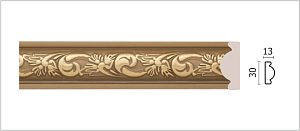 157-91G молдинг (размер 30x13x2400)
