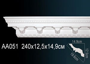 AA051 карниз с орнаментом Perfect Decor