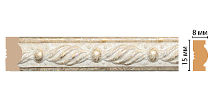 Молдинг Decomaster 105-18 (размер 15x8x2400)