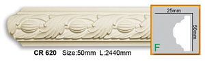 Молдинг с орнаментом CR620 FLEXI (2,00 м)