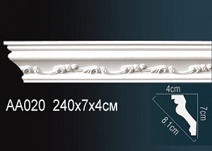 AA020F карниз гибкий Perfect Decor