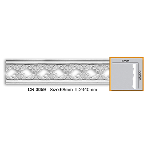 Молдинг с орнаментом CR3059 (2,00 м)