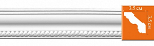 95637F гибкий плинтус Decomaster (35*35*2400мм)
