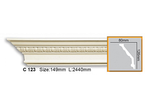Карниз с орнаментом C123 FLEXI (2,00 м)