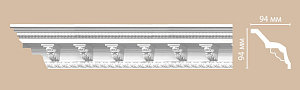 95338 плинтус Decomaster (94*94*2400)