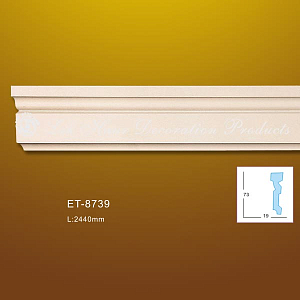 Молдинг гладкий ET-8739 Lih Haur