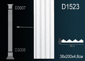 D1523 пилястра Perfect Decor