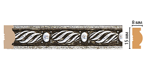 Молдинг Decomaster 105-29 (размер 15x8x2400)