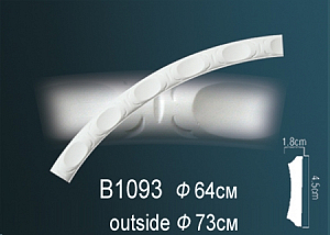 B1093 круговой молдинг Perfect Decor
