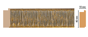 Багет Decomaster 109-17 (40*10*2400)