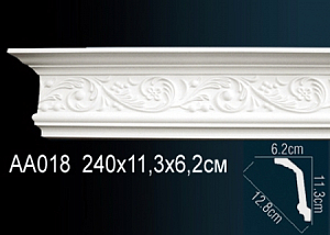 AA018 карниз с орнаментом Perfect Decor
