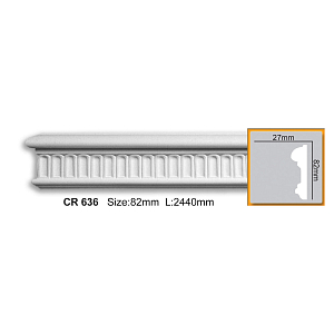 Молдинг с орнаментом CR636 (2,00 м)
