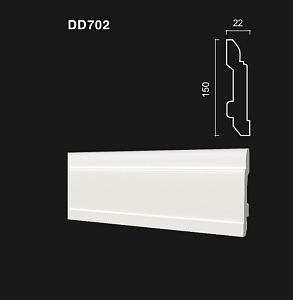 Плинтус DD702 (SX104, 6.53.102)