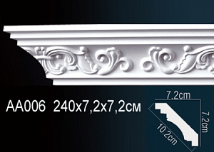 AA006 карниз с орнаментом Perfect Decor