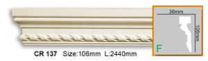 Молдинг с орнаментом CR137 FLEXI (2,00 м)
