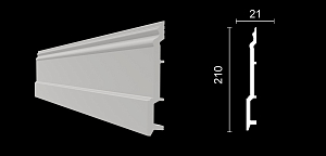 Плинтус DD725