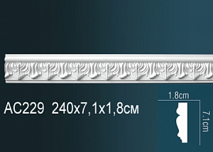 AC229 молдинг с орнаментом Perfect Decor