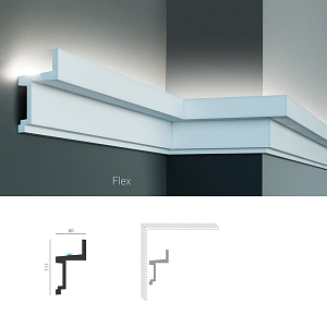 Карниз KF 705 FLEXI (2,00 м)