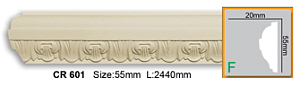 Молдинг с орнаментом CR601 FLEXI (2,00 м)