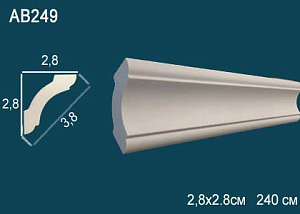 AB 249F карниз гибкий Perfect Decor