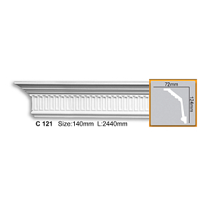 Карниз с орнаментом C121 (2,00 м)